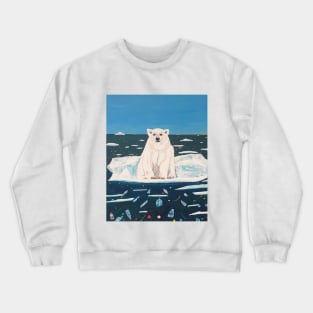 Polar Bear Drifting Crewneck Sweatshirt